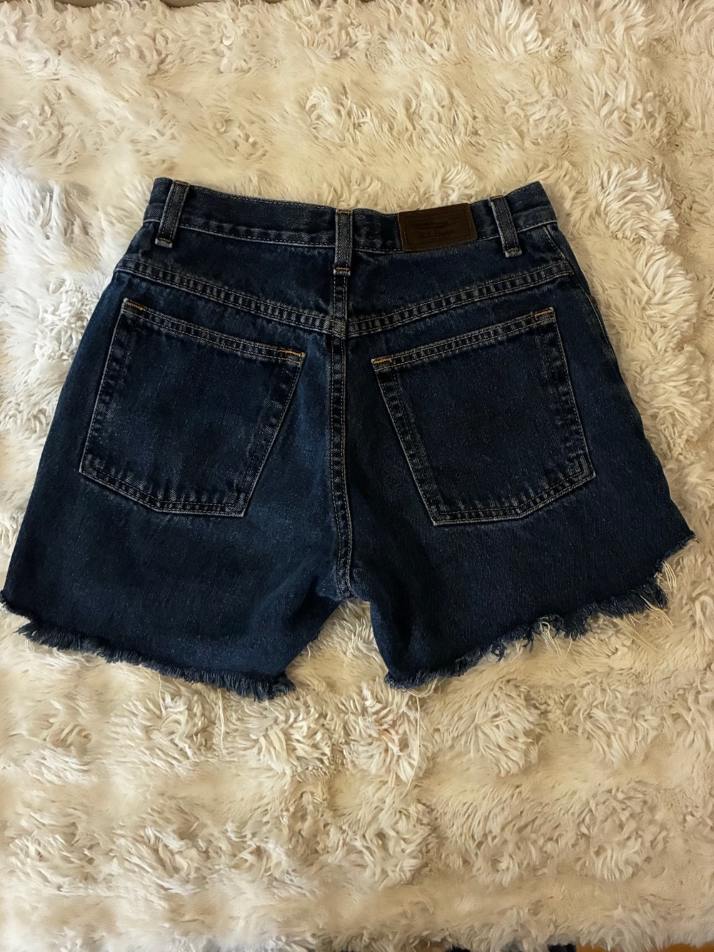 LL Bean Vintage Denim Shorts